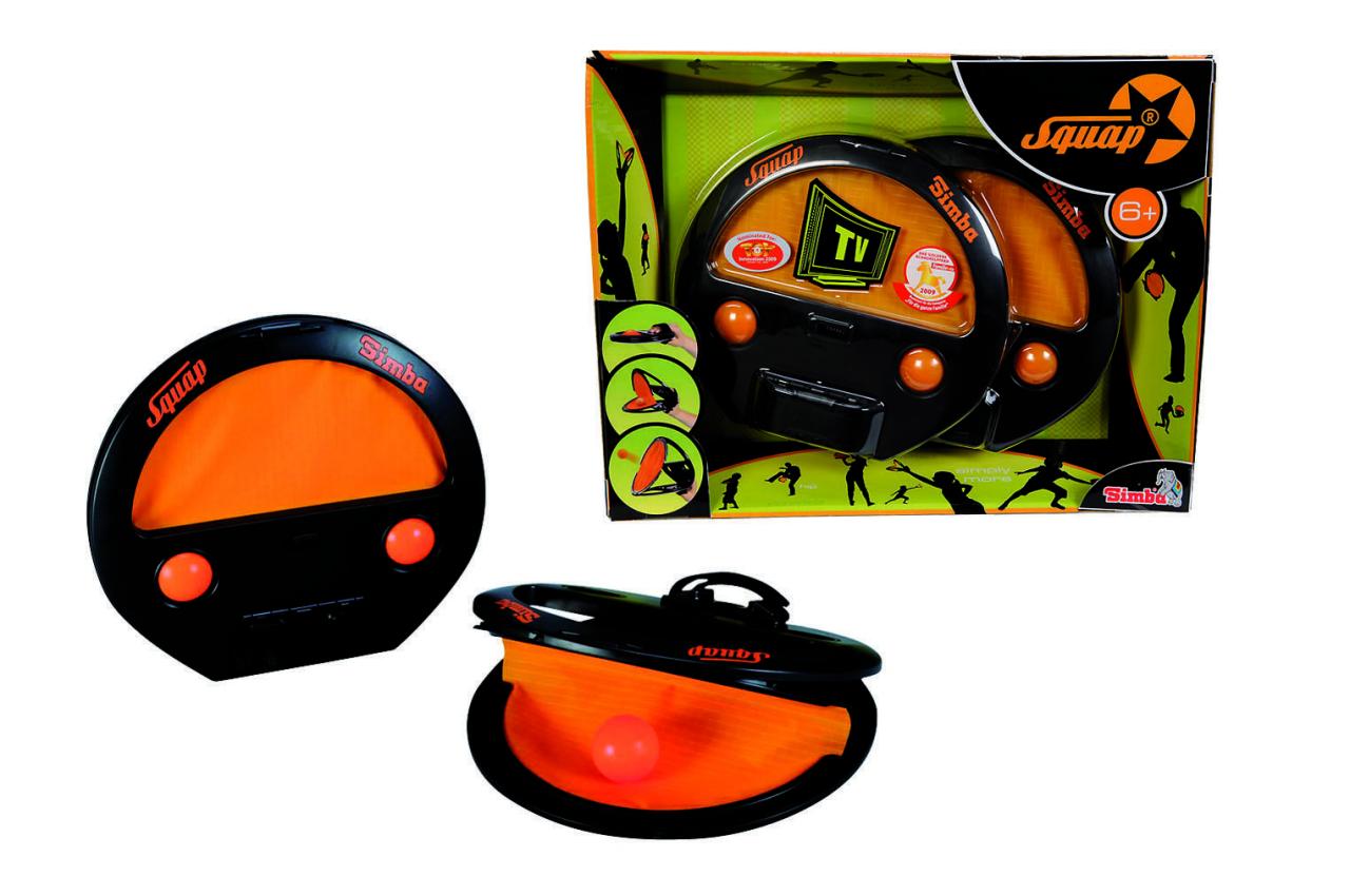 Simba Fangball-Spiel schwarz, orange