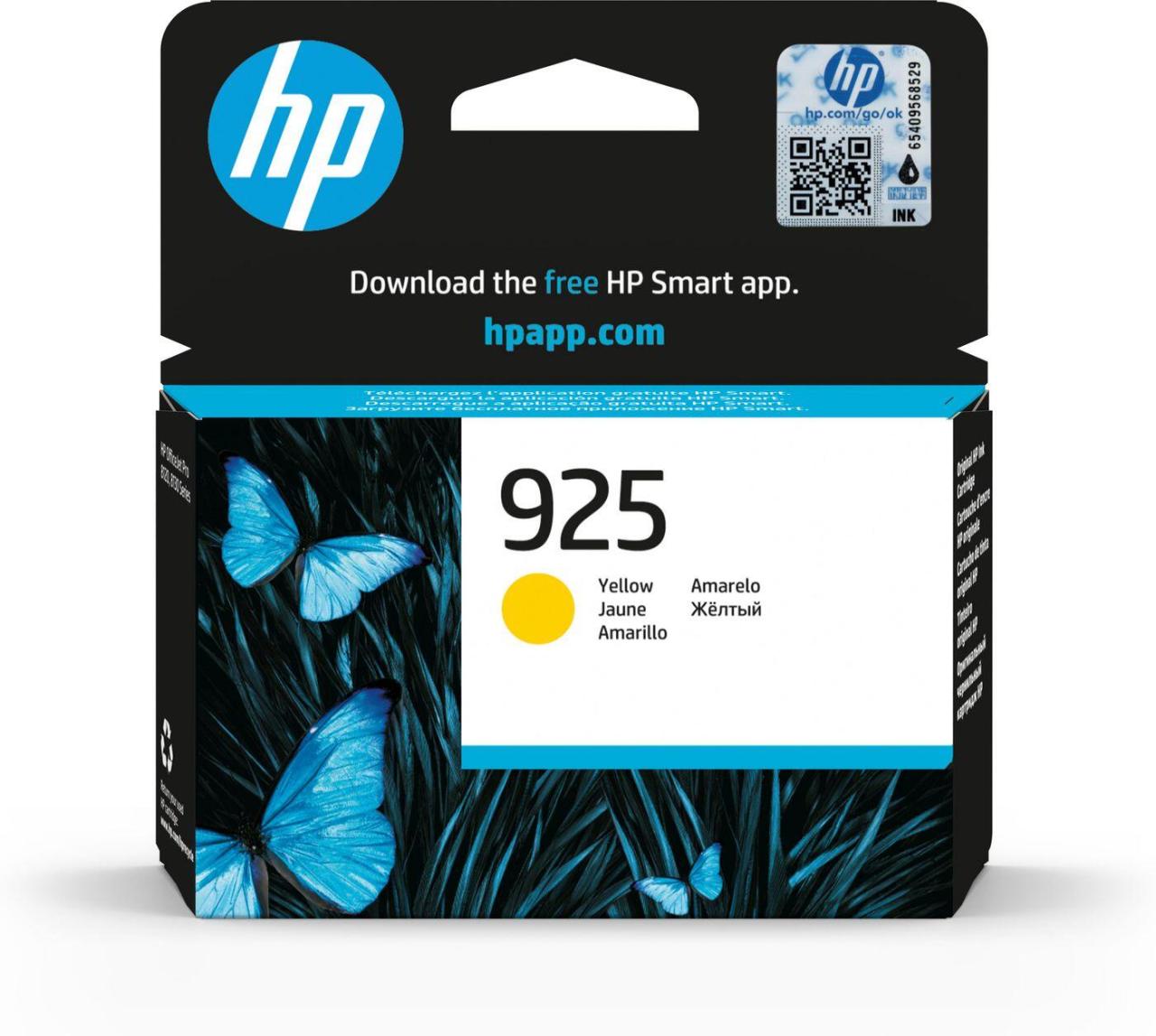 0196548610686 - HP Original 925 Druckerpatrone - gelb (4K0V8PE)