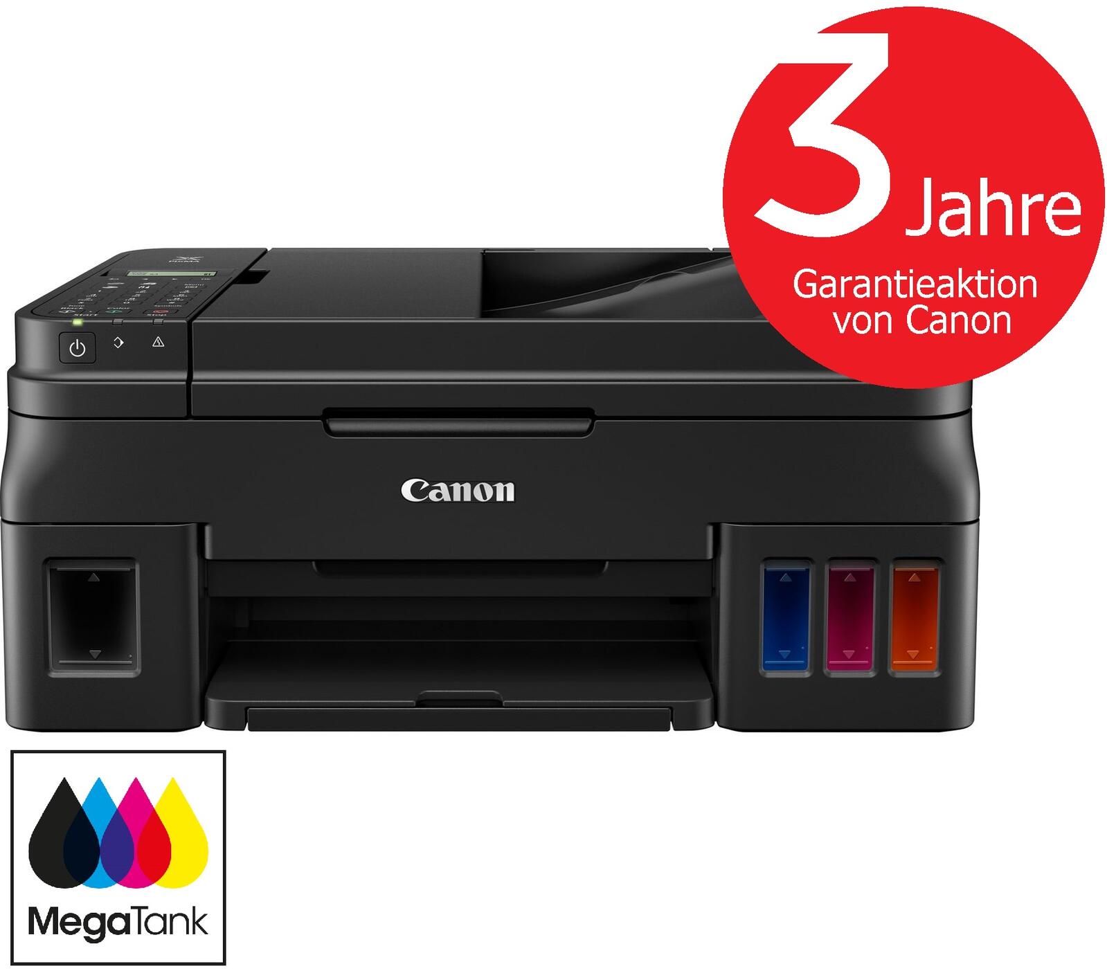 @ Canon PIXMA Tintenstrahl-Multifunktionsdrucker G4511 Partner OFFICE MegaTank