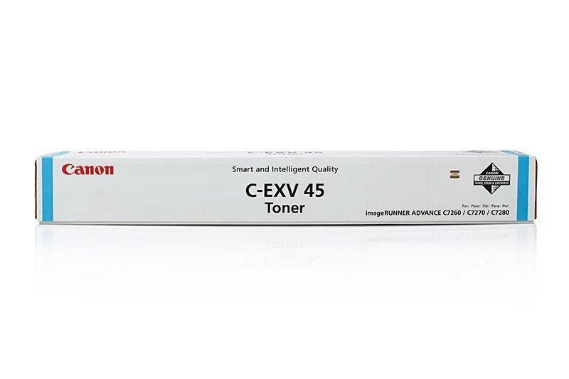 4960999918860 - C-EXV 45 - Cyan - Original - Tonerpatrone - für imageRUNNER C7260 C7260i C7270 (6944B002) 4960999918860 - C-EXV 45 - Cyan - Original - Tonerpatrone - für imageRUNNER C7260 C7260i C7270 (6944B002)