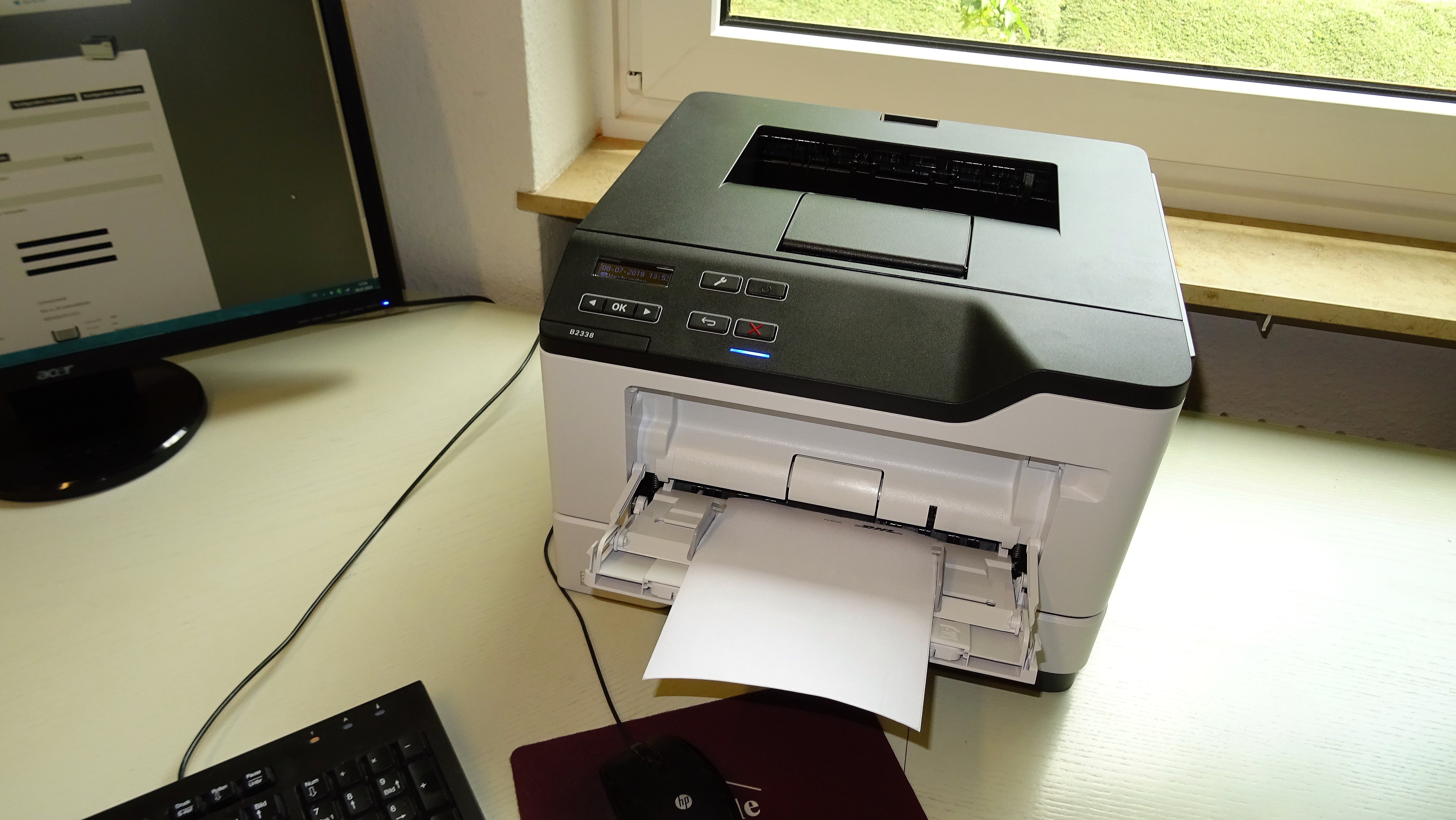 Lexmark Mono Laserdrucker Multifunktionsdrucker Test Office