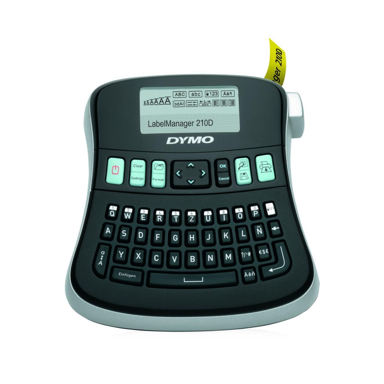 DYMO® LabelManager™ 210D Beschriftungsgerät - QWERTZ-Tastatur