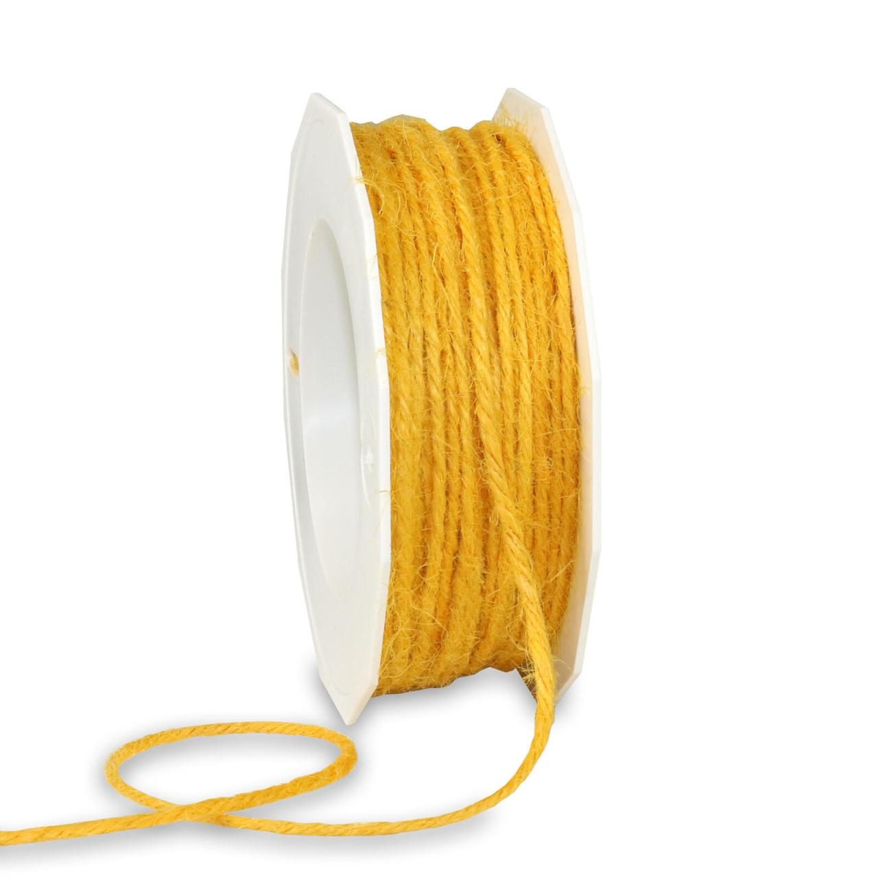 PRÄSENT Kordeln 2 mm x 25 m gelb 4360225-605