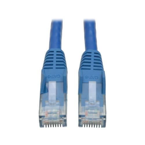 0037332099808 - Tripp Lite Series Cat6 Gigabit Snagless Molded (UTP) Ethernet Kabel (RJ45 Stecker Stecker) Blue 3 ft (091 m)