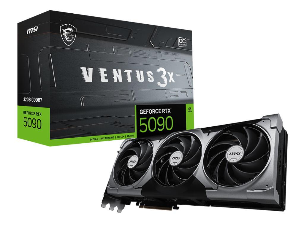4711377301633 - V530-060R - RTX 5090 32G VENTUS 3X OC 4711377301633 - V530-060R - RTX 5090 32G VENTUS 3X OC
