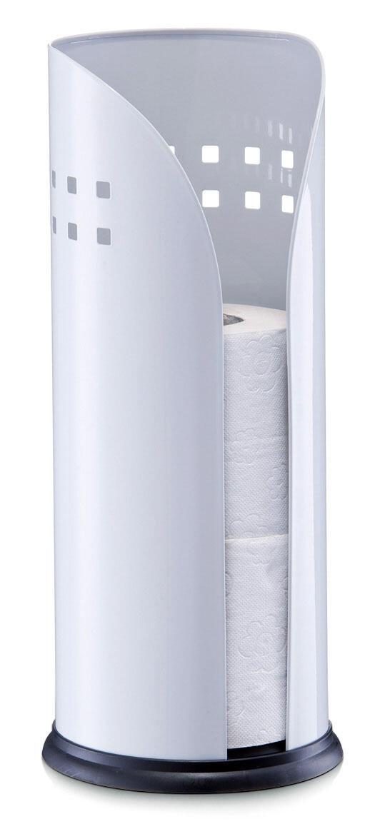 Zeller Toilettenpapierhalter Toilettenpapier-Halter,weiß weiß