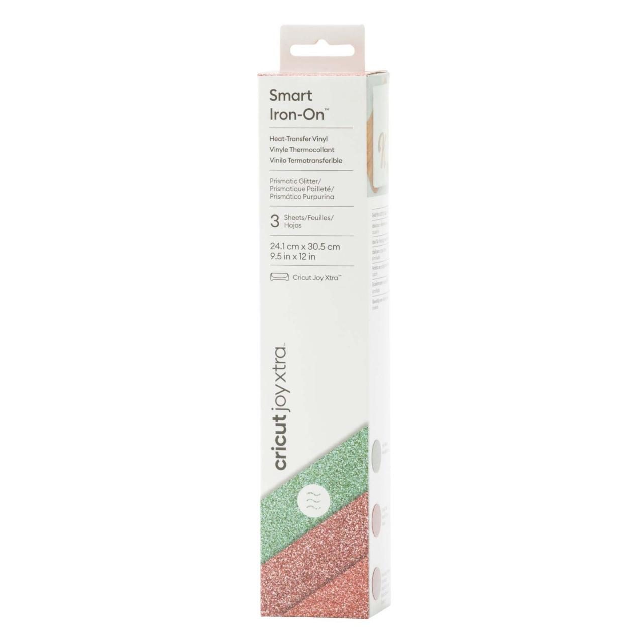 0093573865541 - cricut? Joy Xtra Smart Iron-On Meeresglitzern-Muster Aufbügelfolie farbsortiert 241 x 305 cm  0093573865541 3 Stück