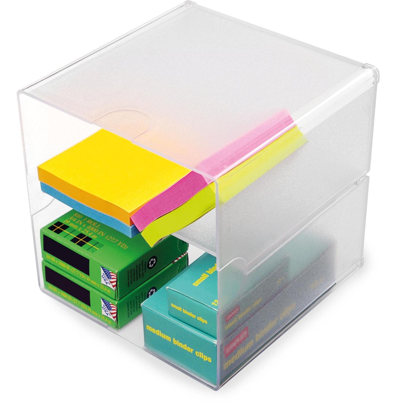 neutral Aufbewahrungsboxen Aufbewahrungsbox &quot;Cube&quot; keine Herstellerangabe - 15,3 x 15,3 x 15,3 cm transparent