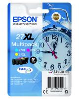 Epson Original 27XL Wecker Druckerpatrone - 3er Multipack (C13T27154012)