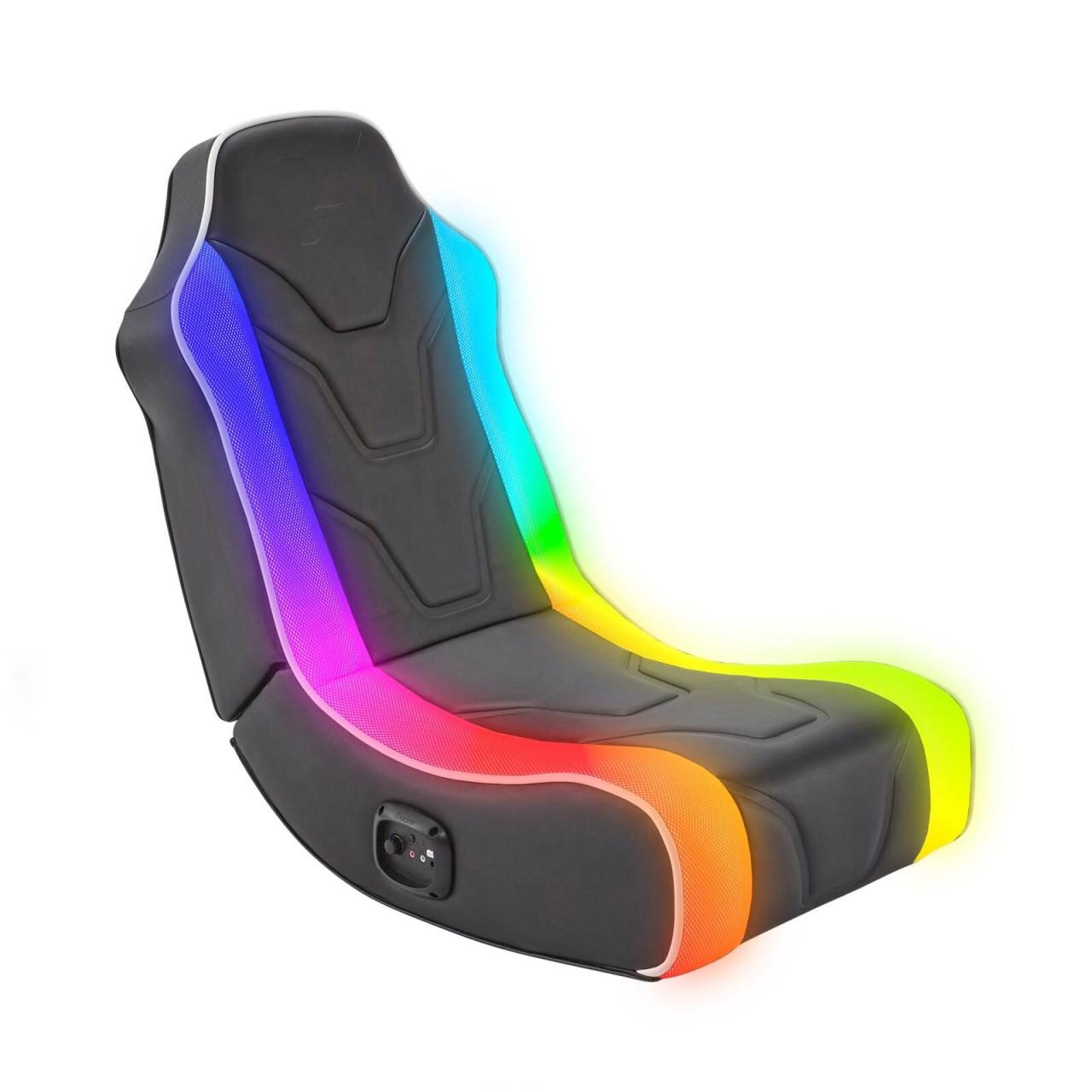 0094338514032 - X Rocker Chimera RGB 20 Floor Rocker Gaming-Bodensessel für Kinder & Jugendliche mit Audiosystem & RGB-Beleuchtung - sc