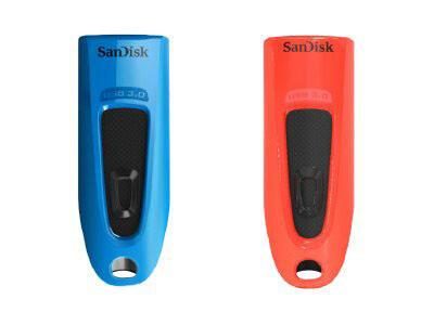 0619659169855 - SanDisk Cruzer Ultra 32 GB USB 30 100 MB s 2er-Set Rot Blau 0619659169855 - SanDisk Cruzer Ultra 32 GB USB 30 100 MB s 2er-Set Rot Blau