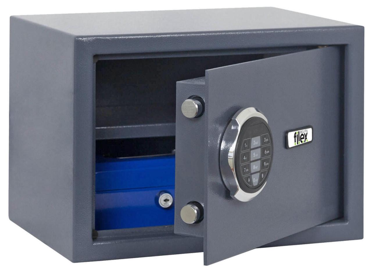 Filex Tresore Sicherheitstresor SB2 35,0 x 25,0 x 25,0 cm Grau