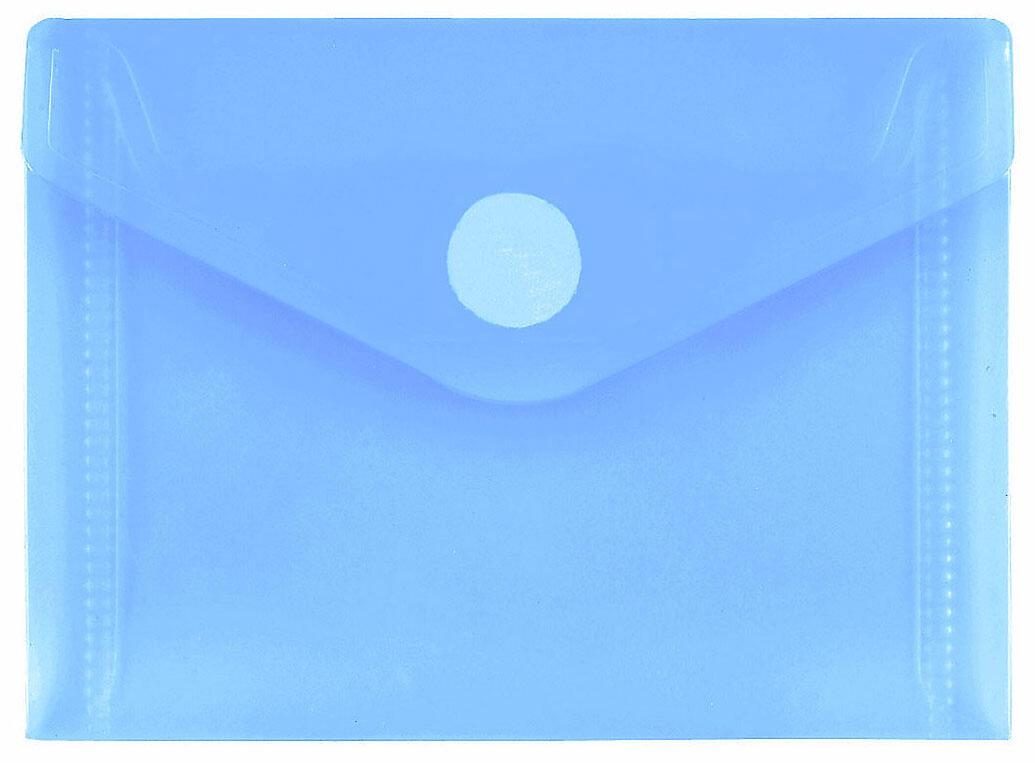 FolderSys Dokumententaschen A7 blau glatt 0.2 mm