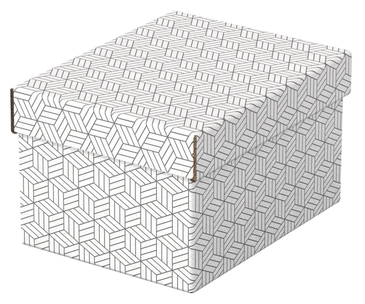 Esselte Aufbewahrungsboxen LEITZ Box Home S weiß 3St. 6,5 l - 20,0 x 25,5 x 15,0 cm weiß