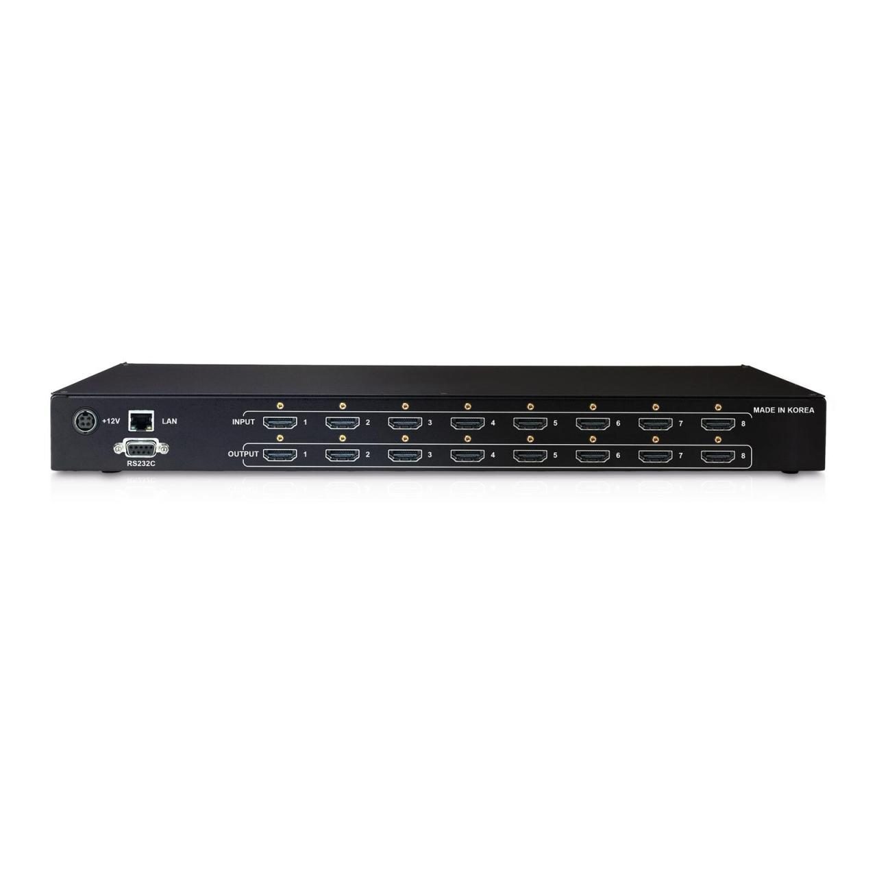 4260134128261 - 0 HDTools 8x8 HDMI 20a Integrierter Matrix Switcher - Ultra HD 4260134128261 - 0 HDTools 8x8 HDMI 20a Integrierter Matrix Switcher - Ultra HD