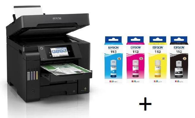 4260730617602 - Inklusive einem Tintenset GRATIS EcoTank ET-5850 Tintenstrahl-Multifunktionsgerät + Inklusive einem zusätzlichen Tintenset 4260730617602 - Inklusive einem Tintenset GRATIS EcoTank ET-5850 Tintenstrahl-Multifunktionsgerät + Inklusive einem zusätzlichen Tintenset