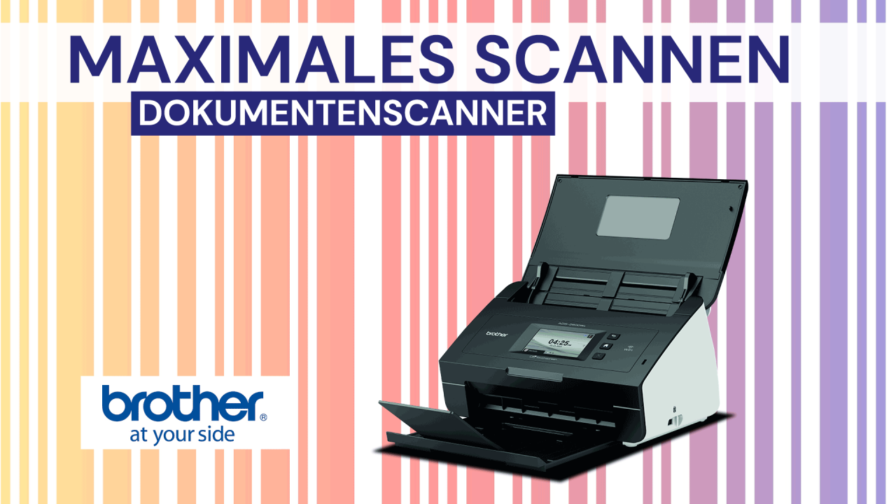 Maximales-Scanne-Dokumentenscanner-Brother-Full-HD
