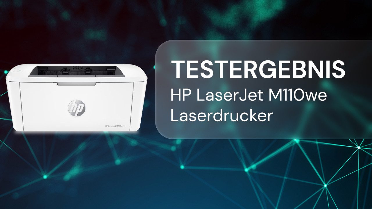 Testergebnis: HP LaserJet @ OFFICE M110we Partner