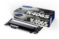 Samsung Original CLT-K406S Toner schwarz 1.500 Seiten (CLT-K406S/ELS) für CLP-365/W, CLX-3305/FN/FW/W