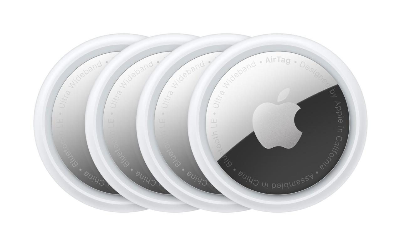 Apple AirTag 4er Pack Tracker MX542ZM/A