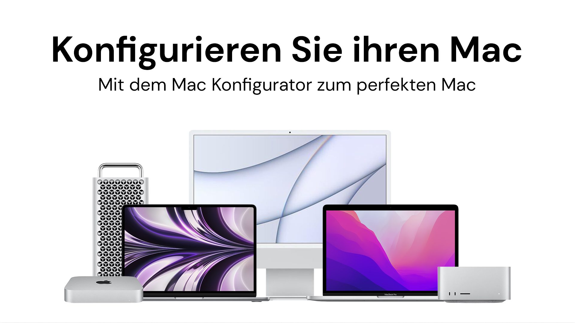 Mit dem Mac-Konfigurator zum perfekten Mac @ OFFICE Partner