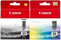 Canon Original PGI-35 / CLI-36 Druckerpatronen Multipack - pigmentschwarz, cyan, magenta, gelb