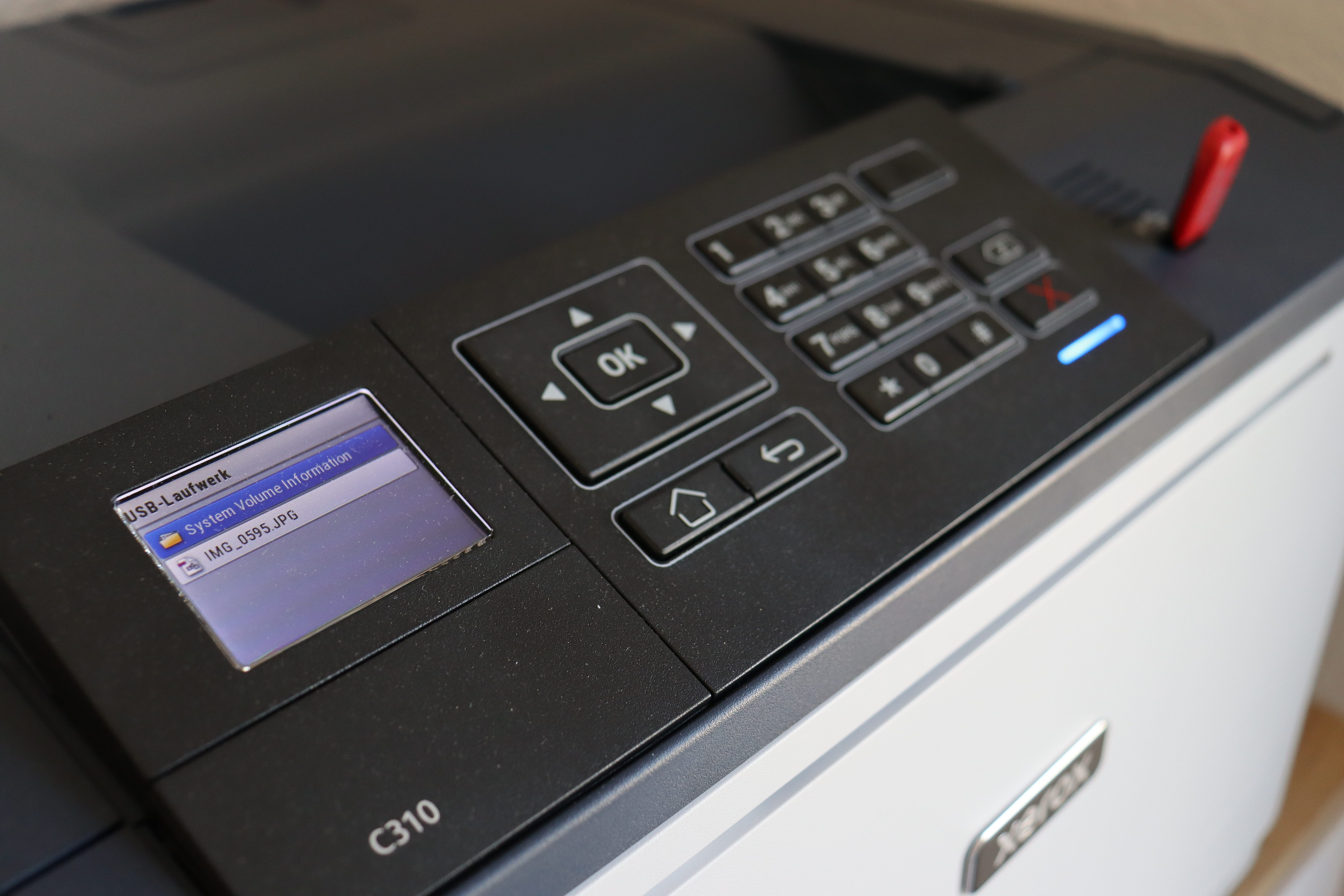 Xerox C310 Druck vom USB-Stick