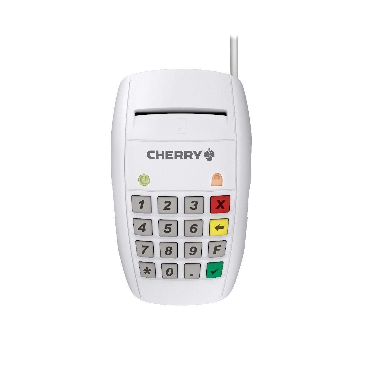 CHERRY Smart Terminal ST-2100 Kartenlesegerät, weiß