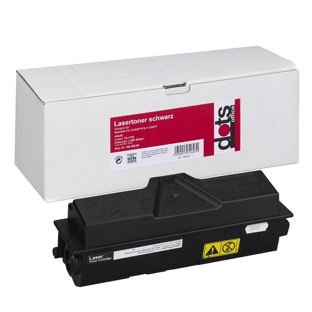 4250073726079 - Toner 28970000-DOTS kompatibel zu Kyocera TK-1130 schwarz 4250073726079 Dots 4250073726079 - Toner 28970000-DOTS kompatibel zu Kyocera TK-1130 schwarz 4250073726079 Dots