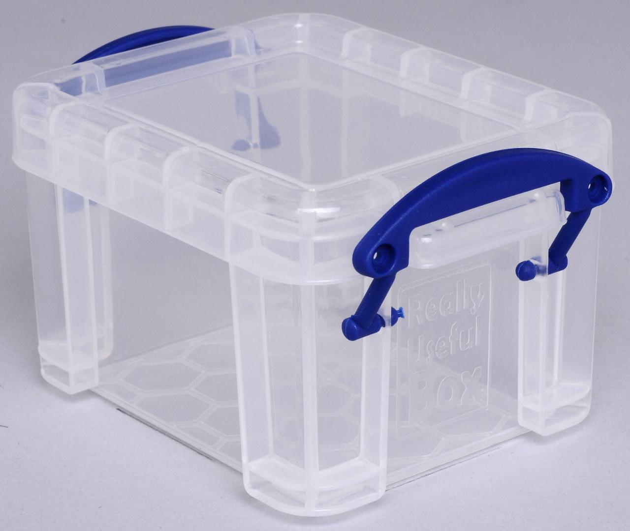 Really Useful Box Aufbewahrungsboxen Really Useful Box 0,14l 0,14 l - 9,0 x 6,5 x 5,5 cm transparent