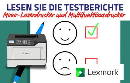 Lexmark Mono Laserdrucker Und Multifunktionsdrucker Test Office Partner